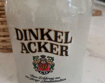 Dinkel Acker beer stein German beer man cave bar ware