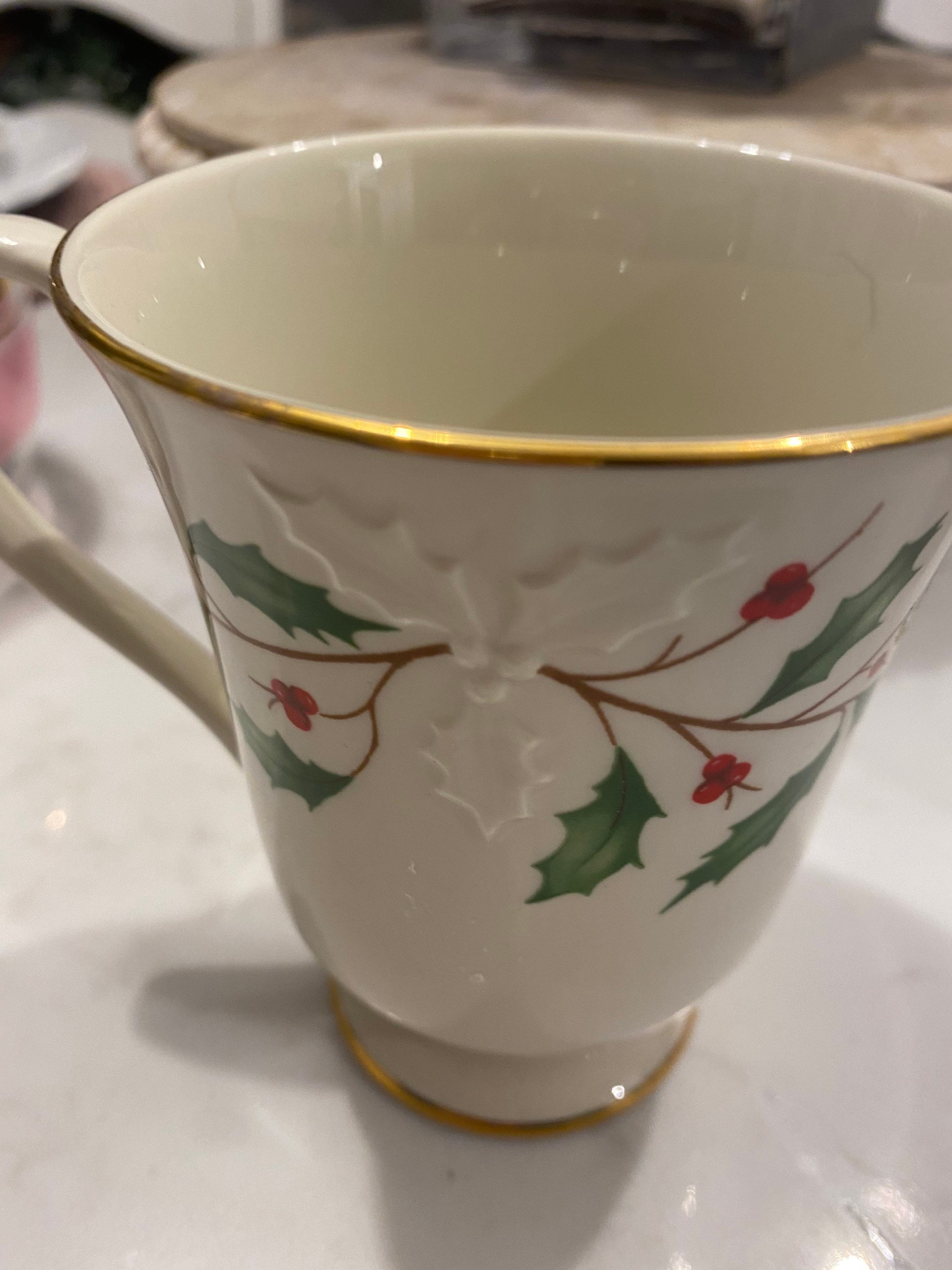 Holiday Espresso Cup & Saucer, S/4 – Lenox Corporation