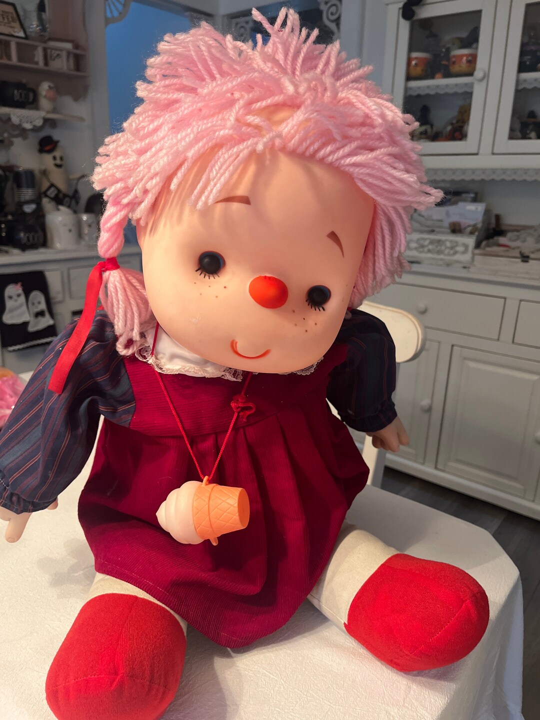 Vintage Ice Cream Cone Doll Etsy