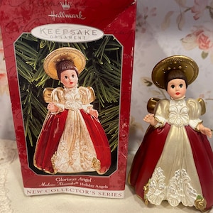 Collectible 1998 Hallmark Keepsake ornaments Glorious Angel Madame Alexander Holiday Angels Christmas ornament