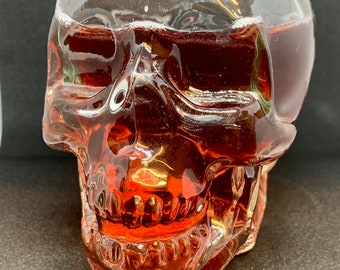 Skull Glass / candle holder 350ml / 12oz |Cocktail | Beer | Rum | Punch | Party | Desert | Decorative