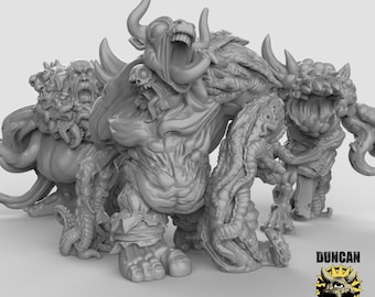 Chaos Spawn Resin Models for Dungeons & Dragons  Board RPGs