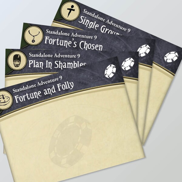 Fortune and Folly - Arkham Horror Lcg Deck Box Dividers