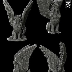 SPHINX Miniature Many Size Options dungeons and Dragons - Etsy