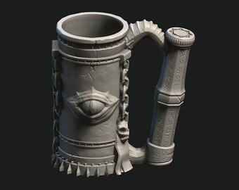 Warlock Themed Mythic Mug with FREE Insert/Riser