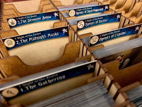 The Innsmouth Conspiracy Arkham Horror LCG Deck Box Dividers The Innsmouth Conspiracy Arkham Horror LCG Deck Box Dividers