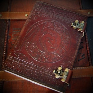 Dungeon Master Real Leather Notebook | Journal | Sketchbook | Campaign Log