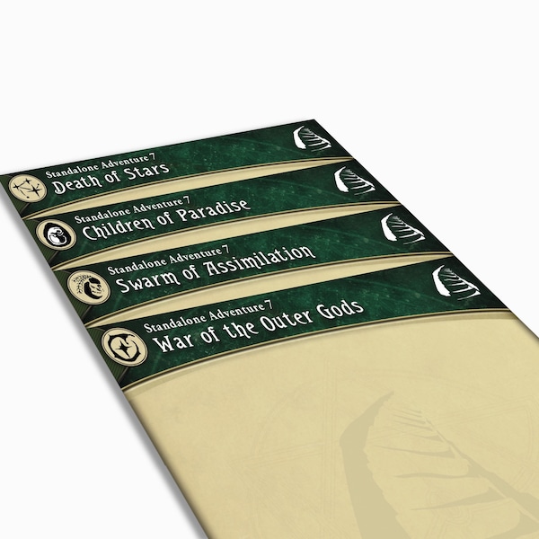 War of the Outer Gods - Arkham Horror LCG Deck Box Dividers