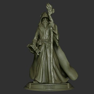 Paragon the Wizard - Miniature | Dungeons and Dragons | Pathfinder | War Gaming Model