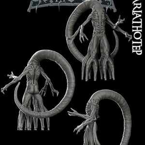 Nyarlathotep EPIC Sized Statue Dungeons and dragons Cthulhu Mythos Pathfinder War Gaming image 2