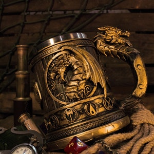 Dungeon Master Tankard | Trophy |Drinking Mug | 20oz / 600ml