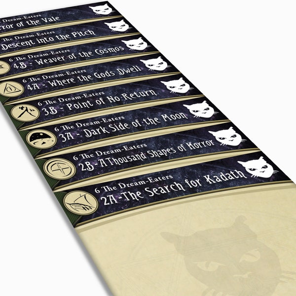 The Dream Eaters - Arkham Horror LCG Deck Box Dividers