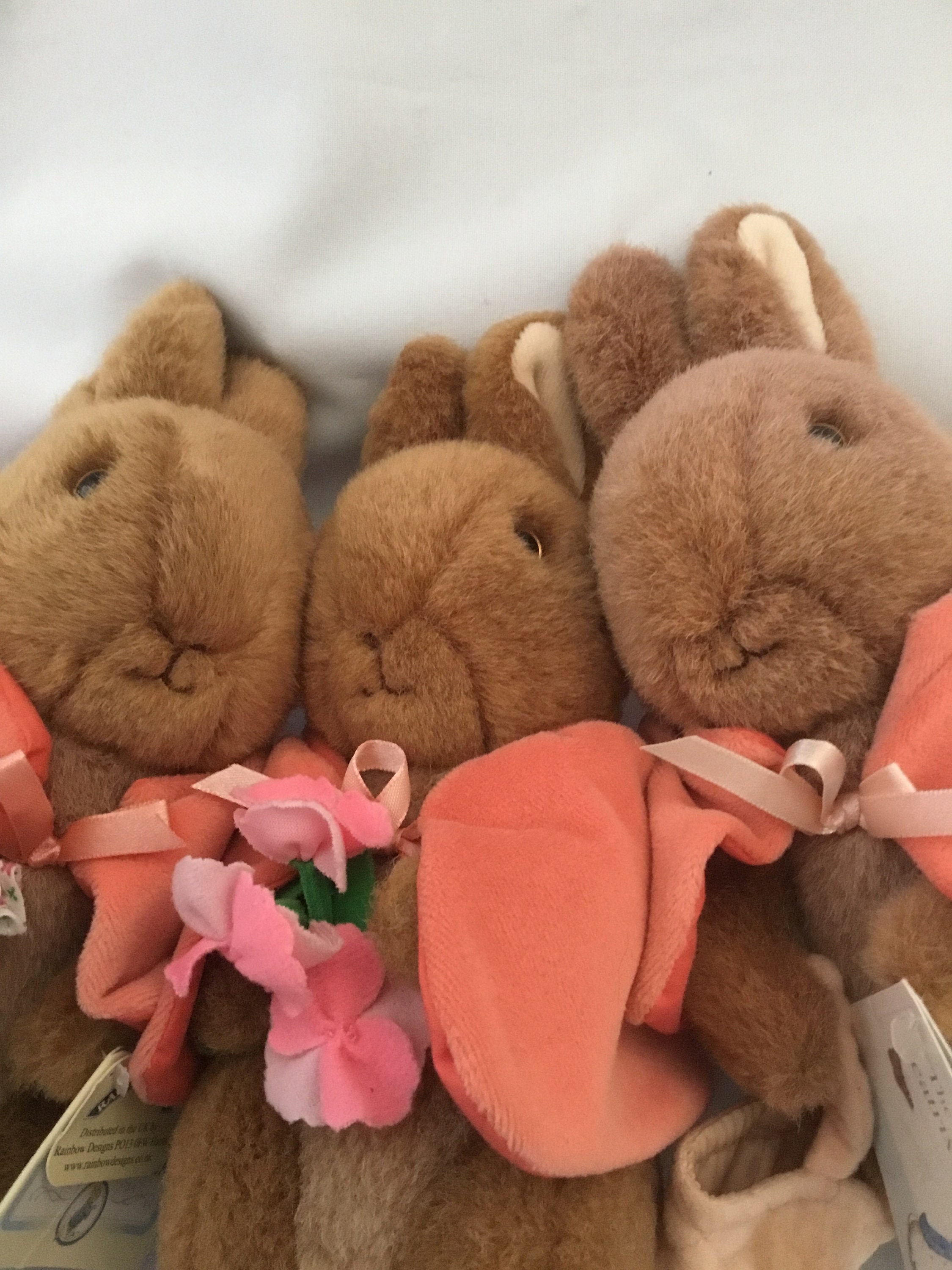 World of Beatrix Potter Flopsy Mopsy and Cottontail soft Etsy