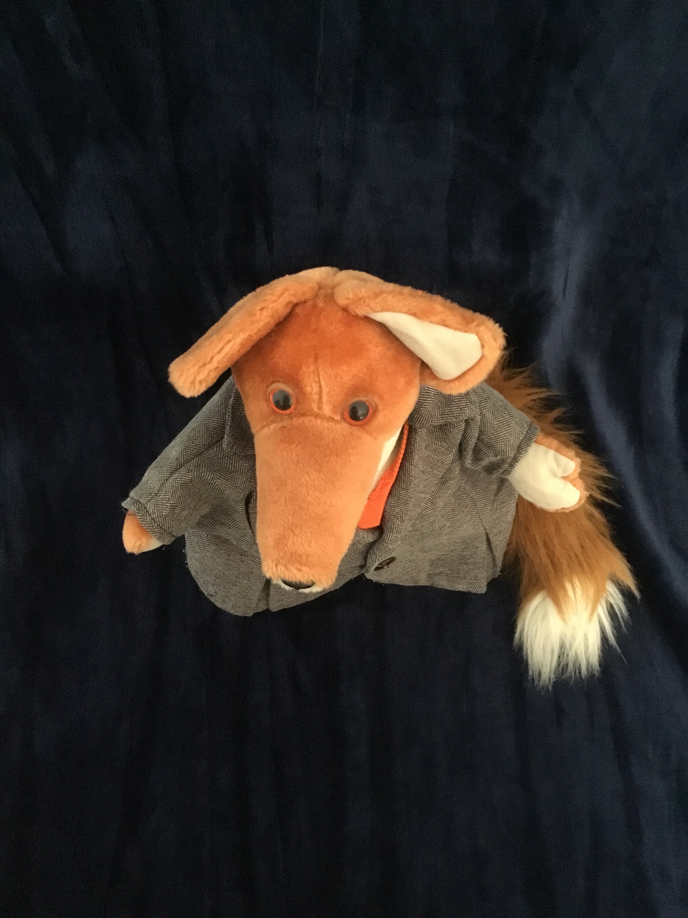 Vintage Talking Basil Brush Plush Toy Etsy