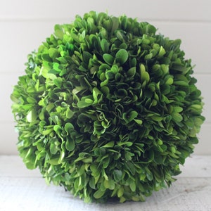 Large Artificial Faux Outdoor Boxwood Ball-uv Foliage-decorative  Orb-sphere-urn Filler-topiary Ball-greenery Ball-floral Supply-choose Size  