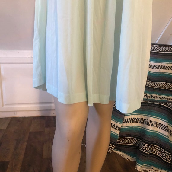 Vintage Gilead Nightgown, Medium, Mint Green, Wom… - image 10