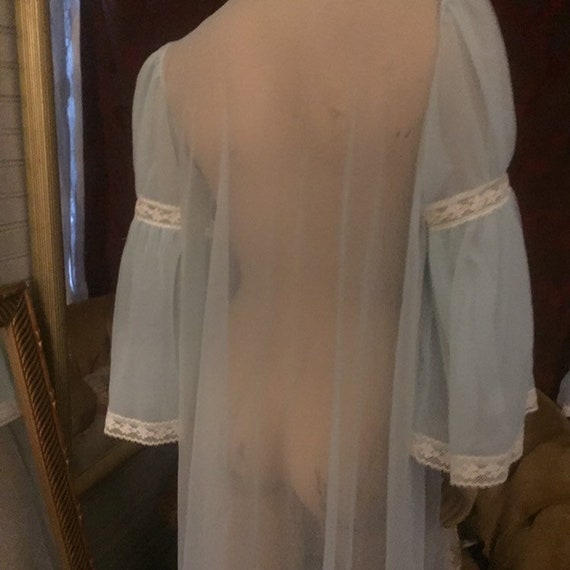 Vintage Boho, Hippie Robe/ Housecoat Miss Elaine … - image 2