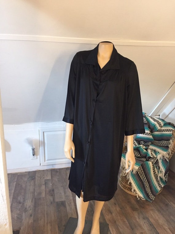Vintage Vanity Fair Nightgown & Housecoat Set, S/M