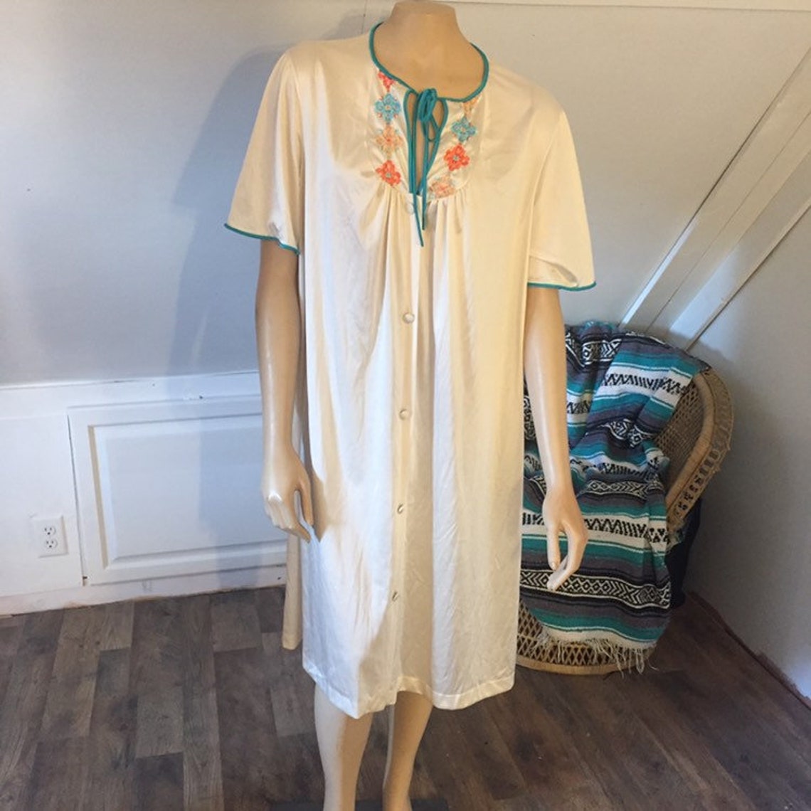 Vintage JC Penney Robe Large Women's Robe Women's Etsy