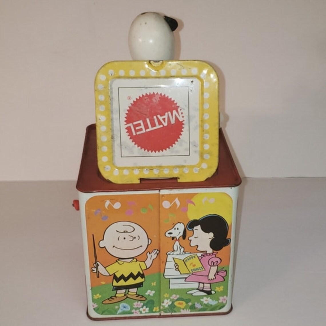 Snoopy Music Box peanuts character Etsy