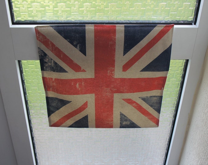 Union Flag, letterbox, door, bag, letter, catcher, draught excluder, mail slot, cover, post, pet protector, home help, cage alternative