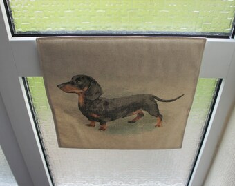 Dachshund, letterbox, door, bag, letter, catcher, draught excluder, mail slot, cover, post, pet protector, home help, cage alternative