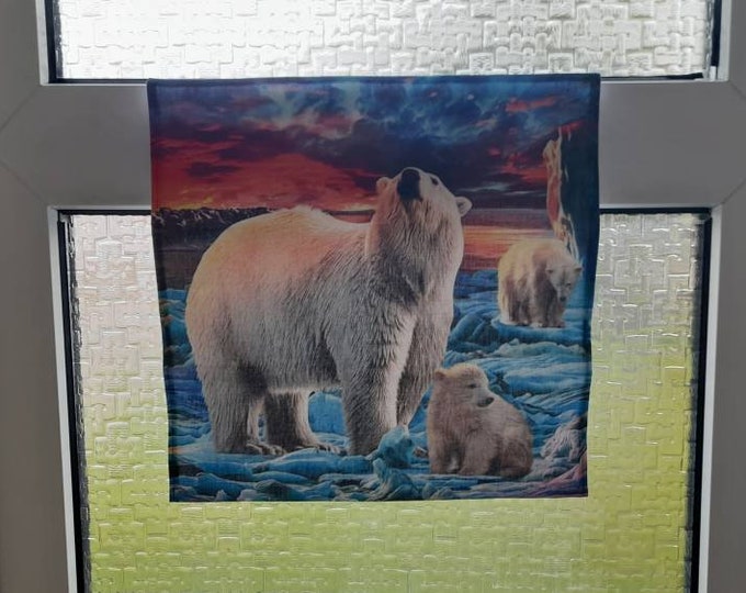 Polar Bear, letterbox, door, bag, letter, catcher, draught excluder, mail slot, cover, post, pet protector, home help, cage alternative