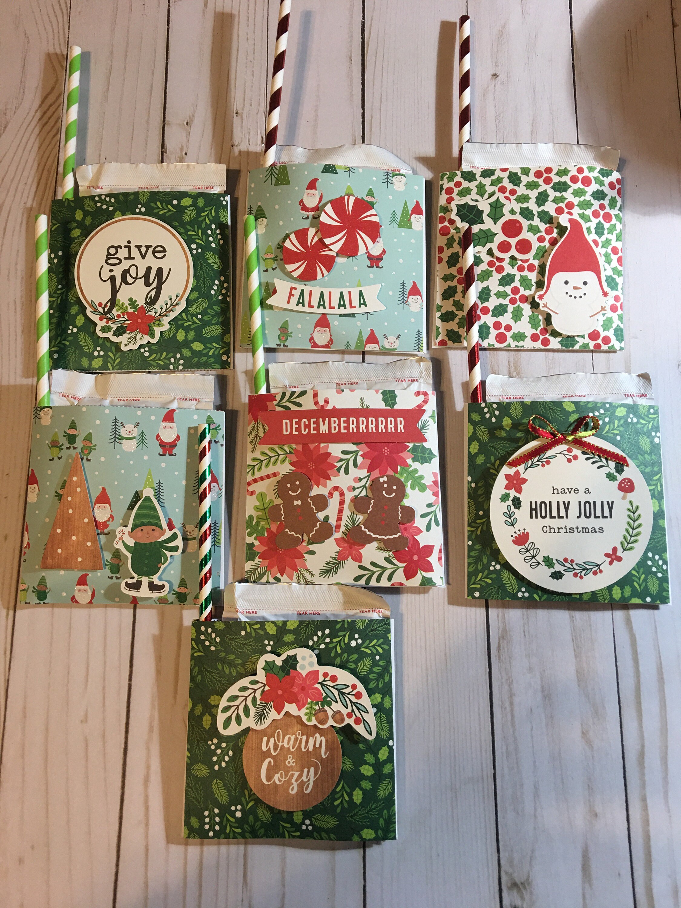Adorable hot cocoa packets Etsy