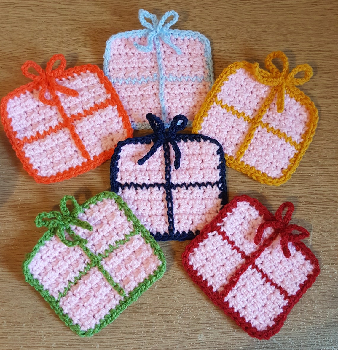 Mug Coasterhandmade Set of 6 Crochet Coasters Gift for Etsy