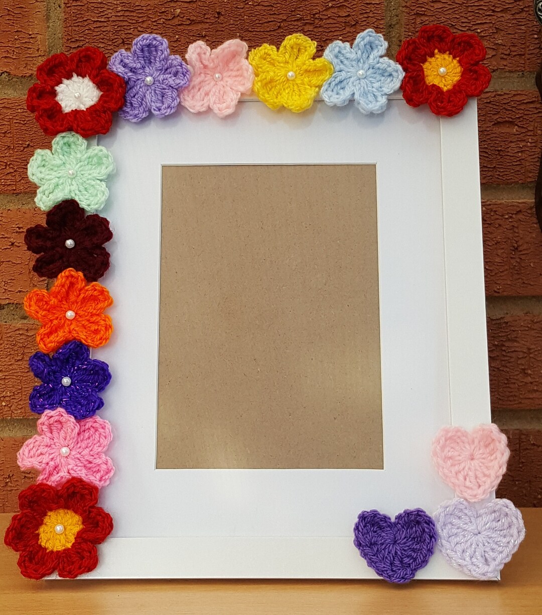 Crochet Photo Frame - Etsy