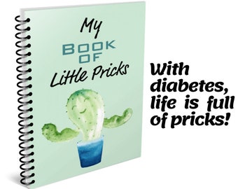 Little Book of Pricks Blood Sugar Log