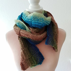 Crochet Pattern, The Painters Scarf, Scarf