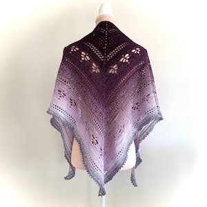 NEW!!! Crochet Pattern, Timetraveler shawl, ByMimzan