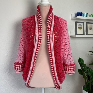 Crochet Pattern, Flower meets granny, ByMimzan
