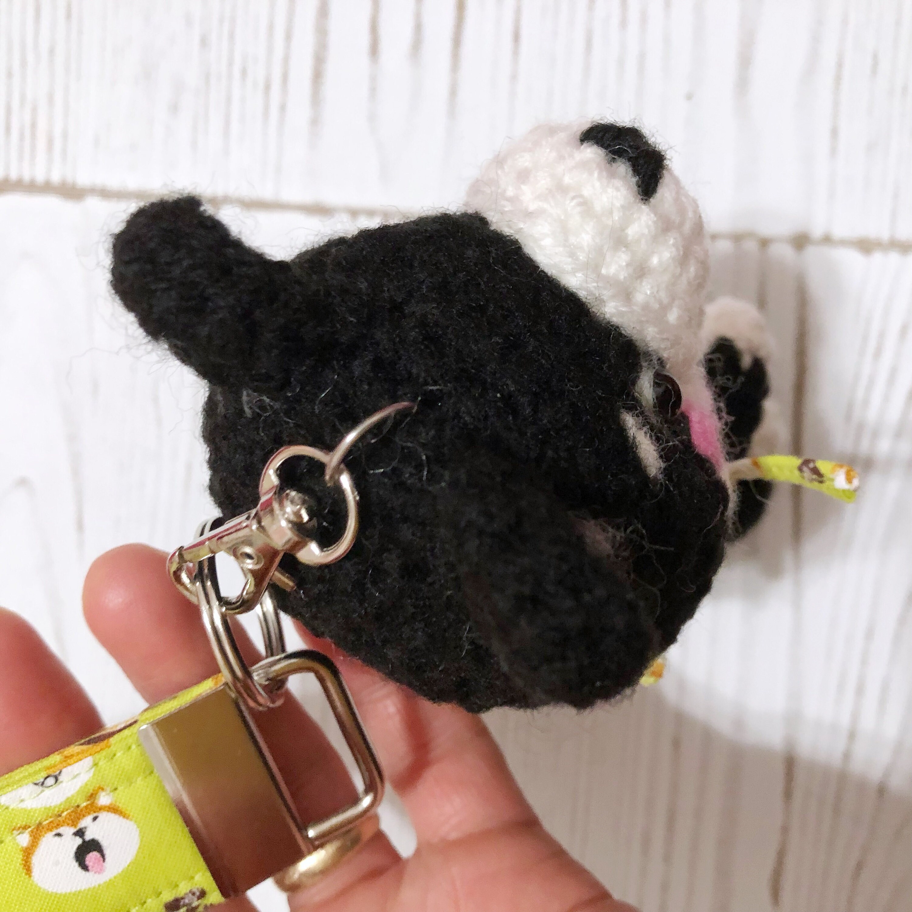 Crocheted Amigurumi keyrings Shiba-Inu  Crochet keychains cute dog keyrings 