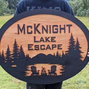 Extra large 30 inch cedar sign for exterior use. Rustic farmhouse cedar outdoor driveway address porch minimalist double sided single sided