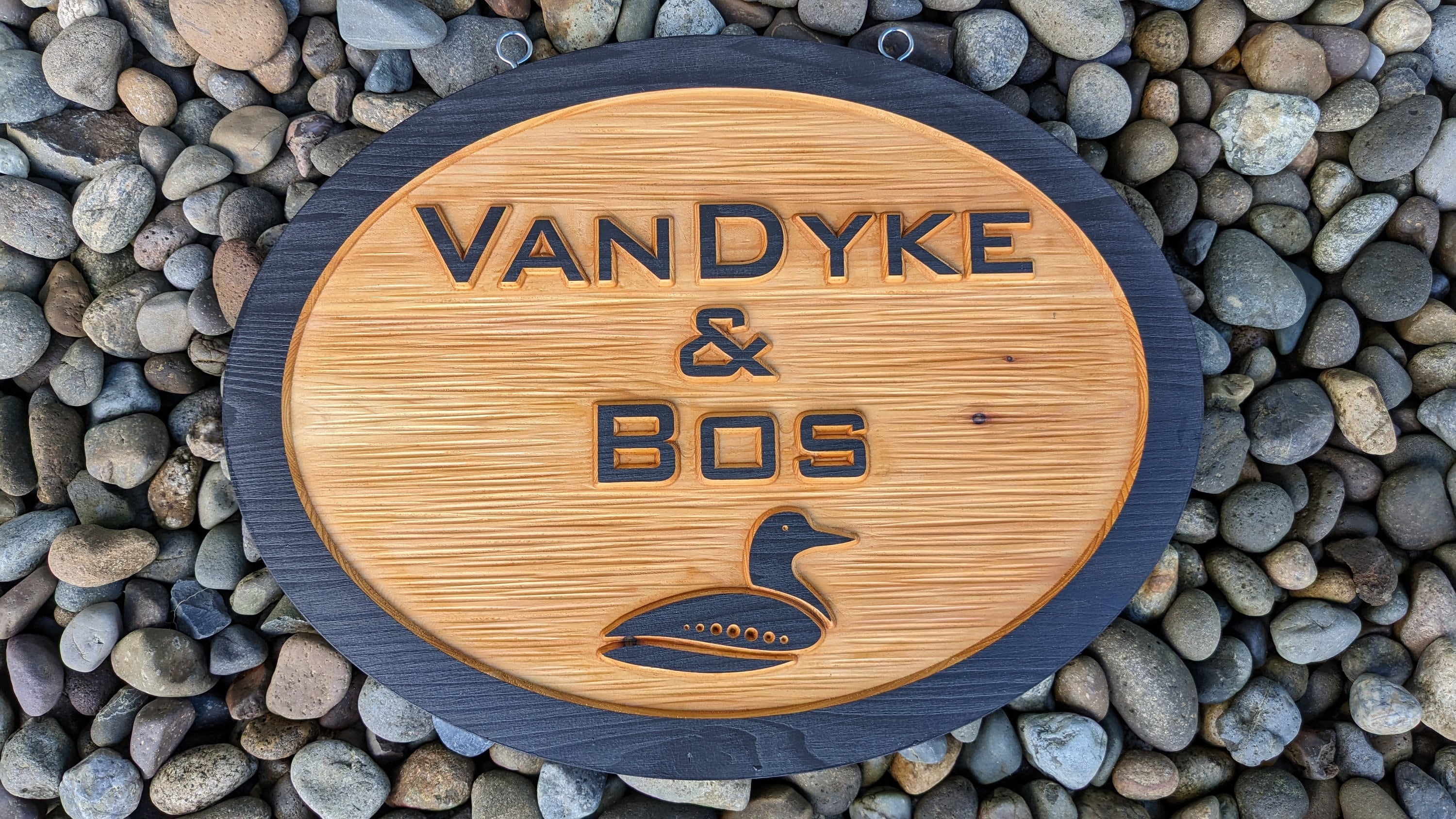 Carved Wood Sign. Road Marker. Rustic Gift