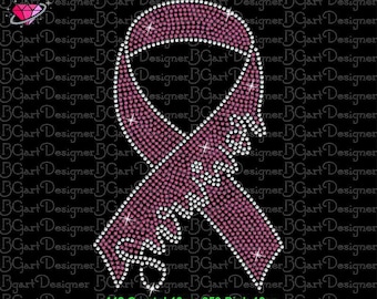 Puede incluir: Diseño de cinta de strass rosa y transparente, 442 strass de cristal, 859 strass rosas, 17,8 cm de ancho, 27,2 cm de alto.
