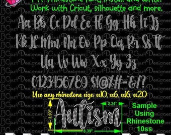 how to write fancy letter Bgartscript8 Lovely Fancy Script Fonts Alphabet Rhinestone, letters, ttf, svg eps dxf plt cricut silhouette etc, rhinestone template font