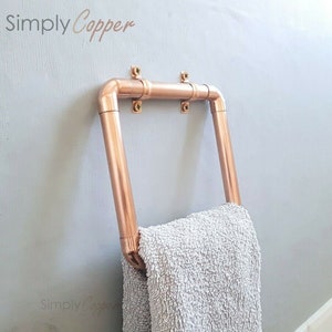 Copper Towel Holder / Towel Ring
