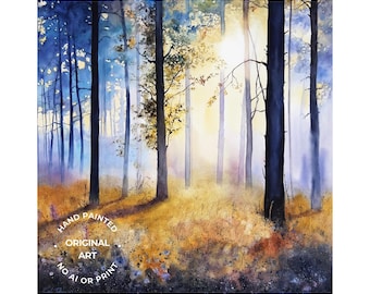 Custom Watercolor Landscape Painting from Photo: Personalized Art