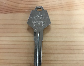 Dominion lock Co uncut Chrysler key number 771CH