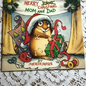Merry Christmas Mom and Dad by Mercer Mayer - Little Critter book