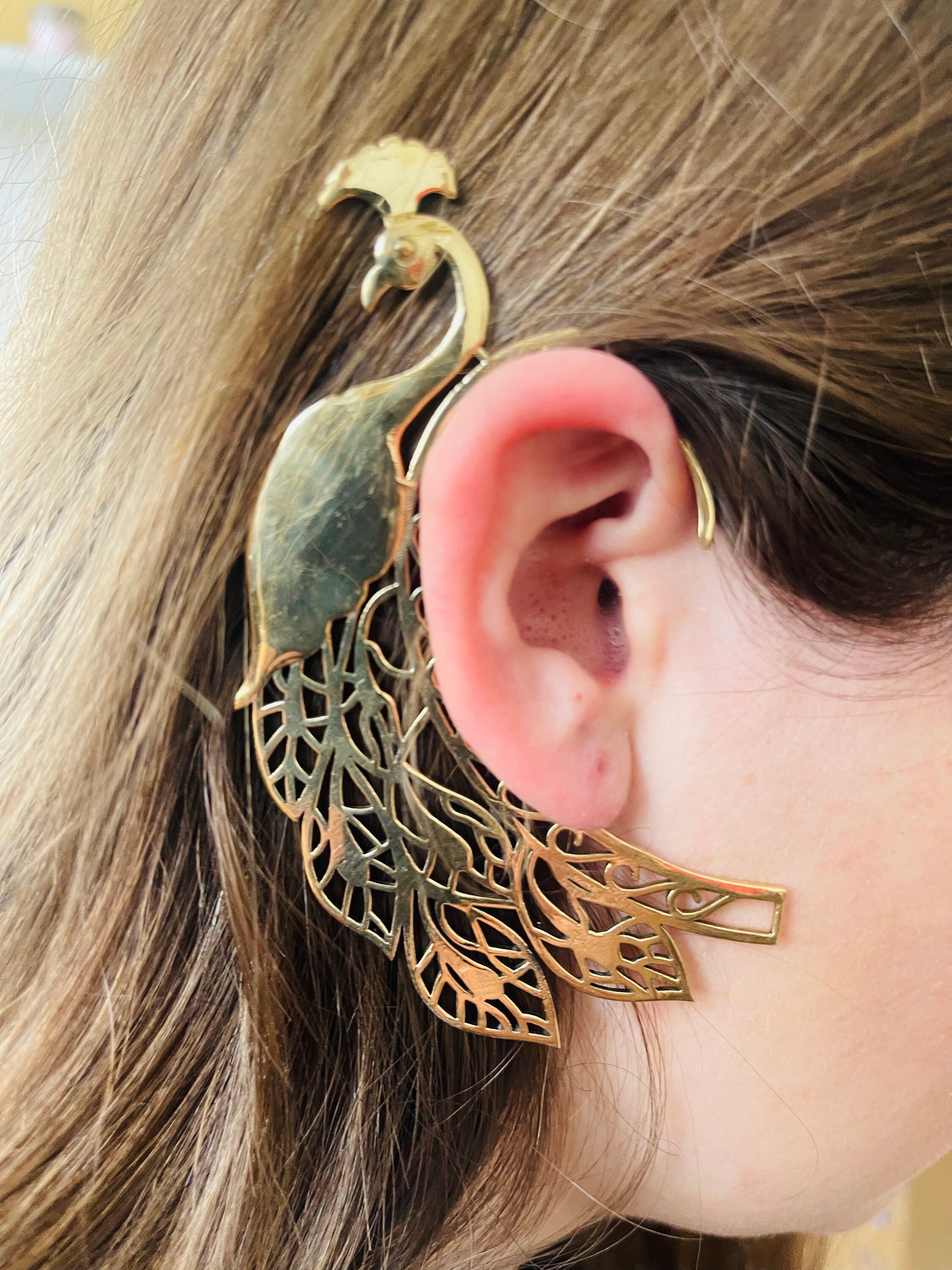 Boho Unique Ear Cuff Clip-On Silver Earring Tribal Fashion Jewelry