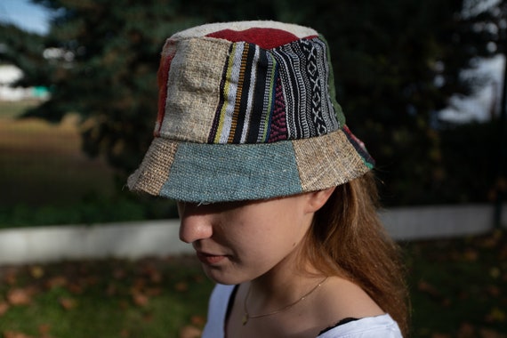 Hemp Bucket Hat Boho Hemp 