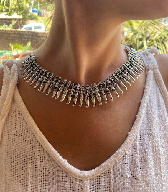 Mullamottu Tribal Necklace Boho Necklace Ethnic Necklace