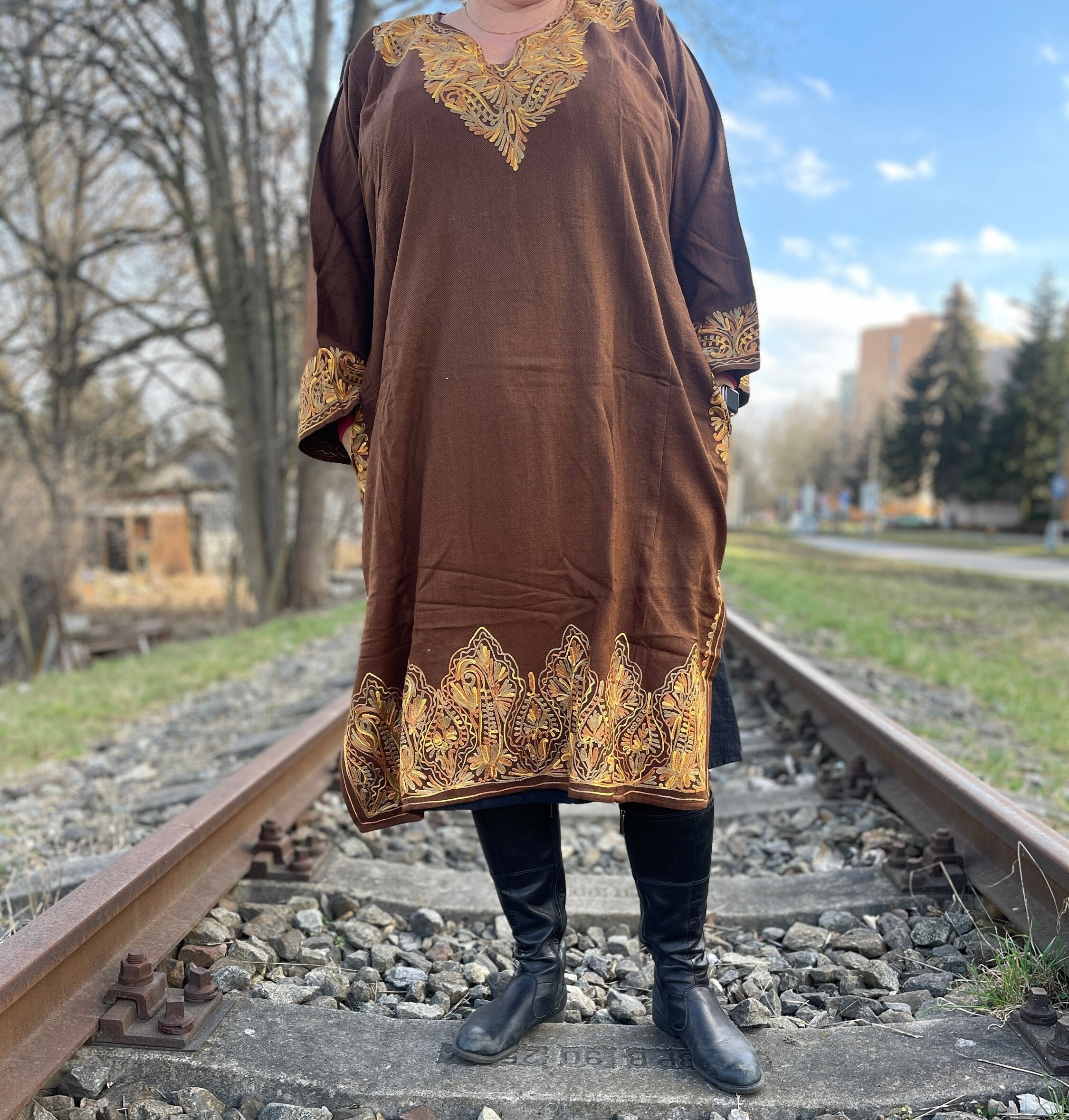 Kashmiri top phiran dress