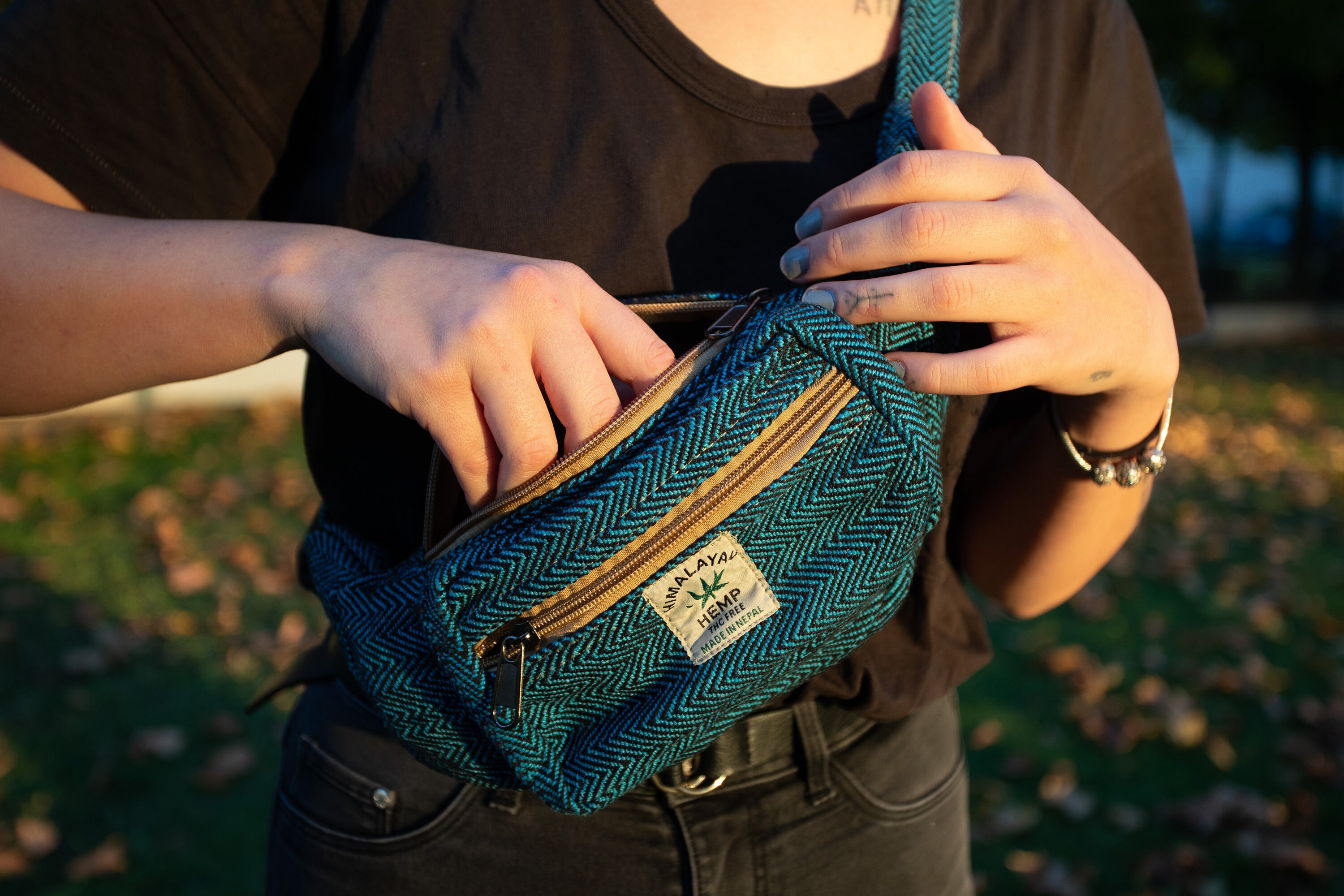 Himalayan hemp cheap fanny pack
