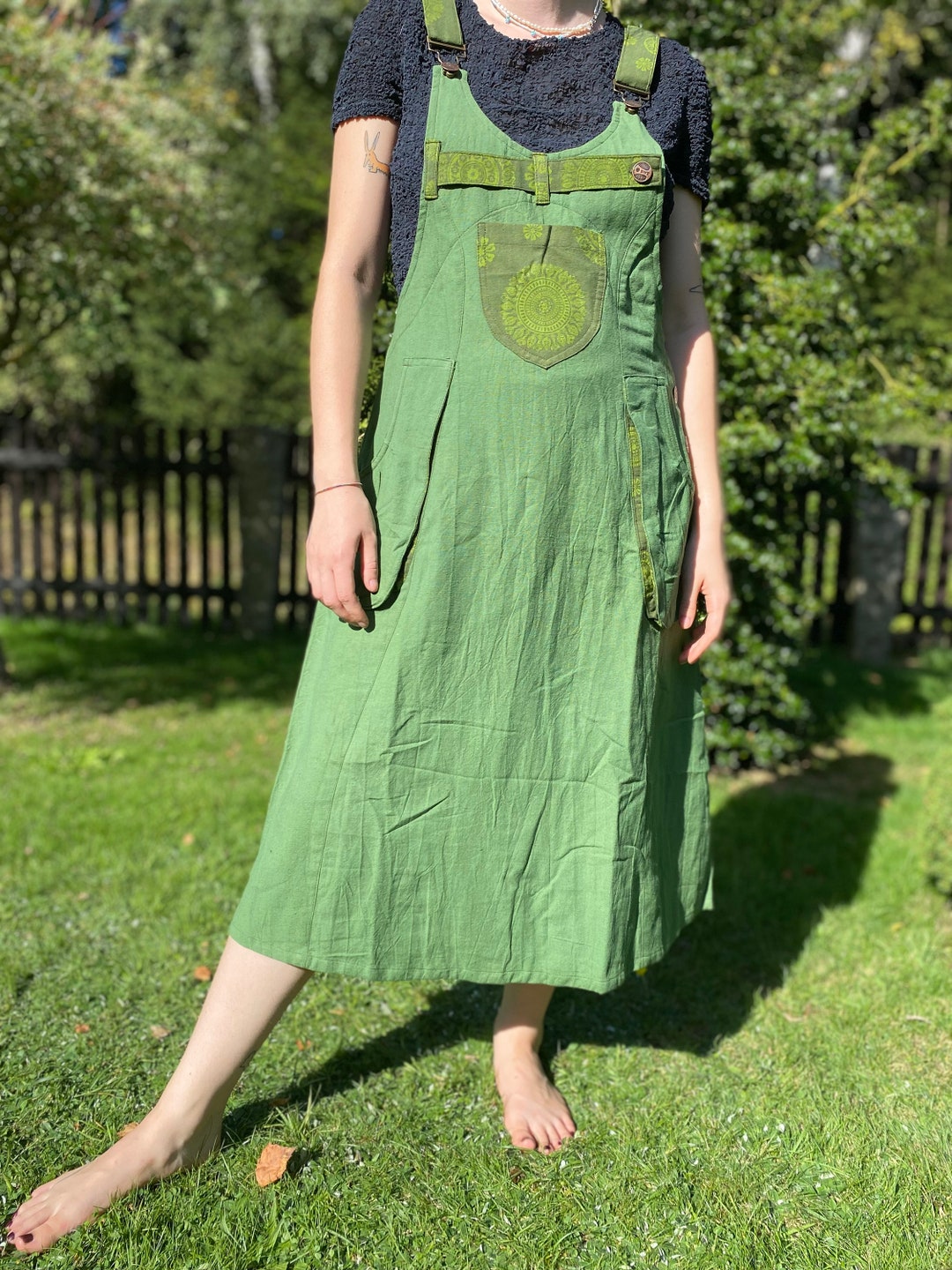 Handwoven Skirt Dungaree Organic Nepal Cotton Skirt Overall Etsy