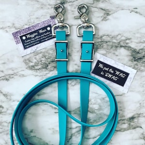 Biothane Reins for Trail Riding, Barrel Racing, Endurance Riding, or Everyday Use..waterproof and easy to clean